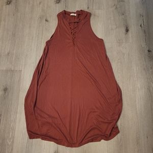 I.JOAH Sleeveless Ribbed Dress Size Medium